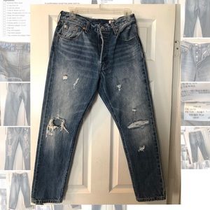 Women’s Levi’s 501s